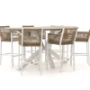 Manifesto Rivola/ROUGH-Y Ellips 240 cm Gartenbar-Set 7-teilig