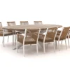 Manifesto Rivola/ROUGH-Y Ellips 280 cm Gartenmöbel-Set 9-teilig