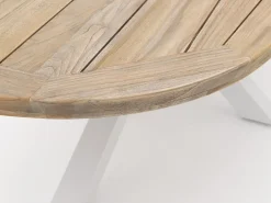 Manifesto Rivola/ROUGH-Y Ellipse 240 cm Gartenmöbel-Set 7-teilig