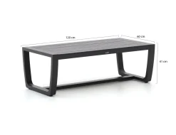 Manifesto Rubbiano Loungetisch 120x60x41 cm