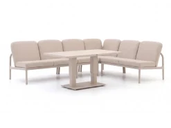 Manifesto San Teodoro/Usini 140 cm Dining Ecklounge-Set 5-teilig verstellbar