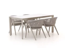 Manifesto Valsecca/Sestino 160 cm Gartenmöbel-Set 5-teilig
