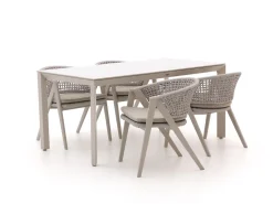 Manifesto Valsecca/Sestino 160 cm Gartenmöbel-Set 5-teilig