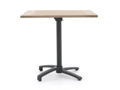 Manifesto Villongo/Canzo 80 cm Gartenmöbel-Set 5-teilig Stapelbar inklapbaar
