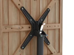 Manifesto Villongo/Canzo 80 cm Gartenmöbel-Set 5-teilig Stapelbar inklapbaar