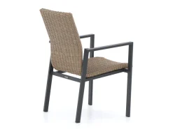 Manifesto Villongo/Canzo 80 cm Gartenmöbel-Set 5-teilig Stapelbar inklapbaar