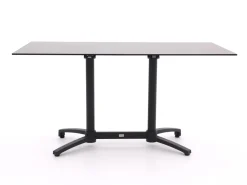 Manifesto Villongo/Canzo 140 cm Gartenmöbel-Set 5-teilig stapelbar klappbar