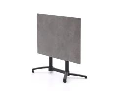 Manifesto Villongo/Canzo 140 cm Gartenmöbel-Set 5-teilig stapelbar klappbar