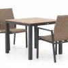 Manifesto Villongo/Fidenza 90 cm Gartenmöbel-Set 3-teilig stapelbar