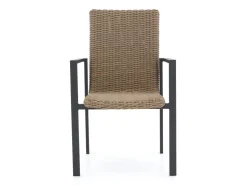 Manifesto Villongo/ROUGH-S 160 cm Gartenmöbel-Set 5-teilig stapelbar