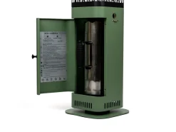 Monti HeatLine Blaze Pellet Heizstrahler 26x26x95 cm