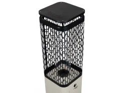 Monti HeatLine Blaze Pellet Heizstrahler 26x26x95 cm