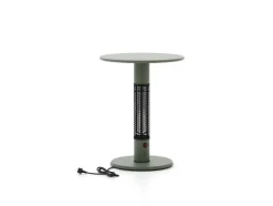 Monti HeatLine Pulse Gartentisch mit Heizstrahler 1500 W ø 60 cm (h: 75 cm)