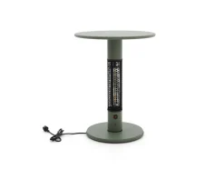 Monti HeatLine Pulse Gartentisch mit Heizstrahler 1500 W ø 60 cm (h: 75 cm)