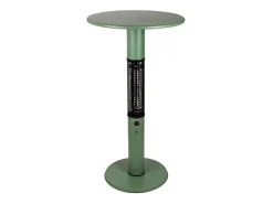 Monti HeatLine Vibe Bartisch mit Heizstrahler 1500 W ø 60 cm (h: 110 cm)