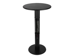 Monti HeatLine Vibe Bartisch mit Heizstrahler 1500 W ø 60 cm (h: 110 cm)