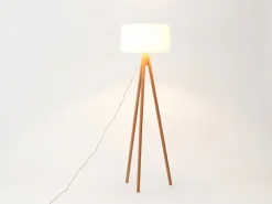 New Garden Chloe LED-Stehlampe für draußen dimmbar mit Kabel ø 43 cm (h: 140 cm)