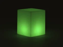New Garden Cuby Solar-Außenlampe LED aufladbar dimmbar 43x43 cm