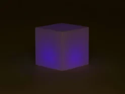 New Garden Cuby Solar-Außenlampe LED aufladbar dimmbar 40x40 cm