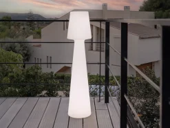 New Garden Lola LED-Stehlampe für draußen aufladbar dimmbar ø 26,5 cm (h: 110 cm)