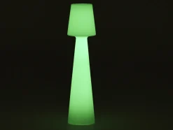 New Garden Lola LED-Stehlampe für draußen aufladbar dimmbar ø 45 cm (h: 165 cm)