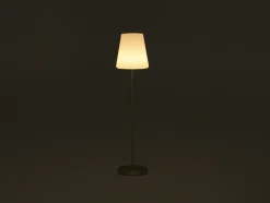 New Garden Lola Slim Solar-Stehlampe für draußen LED aufladbar dimmbar ø 28 cm (h: 119 cm)