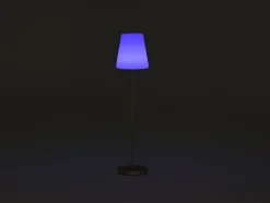 New Garden Lola Slim Solar-Stehlampe für draußen LED aufladbar dimmbar ø 28 cm (h: 119 cm)