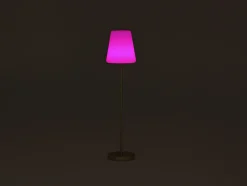 New Garden Lola Slim Solar-Stehlampe für draußen LED aufladbar dimmbar ø 28 cm (h: 119 cm)