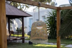 New Garden Positano LED-Hängeleuchte aufladbar dimmbar ø 33 cm (h: 35 cm)