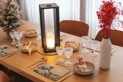 New Garden Siroco LED-Laterne aufladbar dimmbar ø 18 cm (h: 50 cm)
