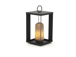 New Garden Siroco LED-Laterne aufladbar dimmbar ø 18 cm (h: 30 cm)