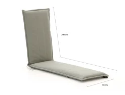 Outdoor Kissen für Deckchair 200x50 cm