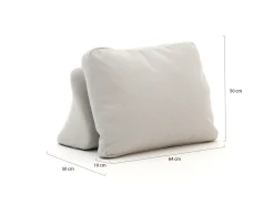 Rückenlehne ikl. kissen für Bellagio San Lupo Gartensofa 2-Sitzer links/rechts 253 cm