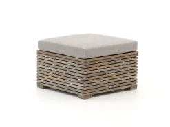 ROUGH-C Chaiselongue Lounge-Set 3-teilig