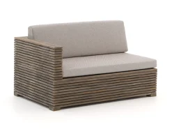 ROUGH-C Chaiselongue Lounge-Set 3-teilig