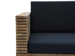 ROUGH-C Chaiselongue Lounge-Set 3-teilig