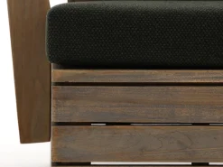 ROUGH-C Chaiselongue Lounge-Set 3-teilig