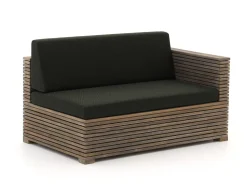 ROUGH-C Chaiselongue Lounge-Set 3-teilig