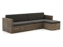 ROUGH-C Chaiselongue Lounge-Set 3-teilig