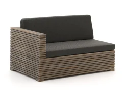 ROUGH-C Chaiselongue Lounge-Set 3-teilig