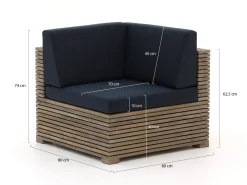 ROUGH-C Ecklounge-Set 4-teilig