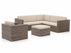 ROUGH-C Ecklounge-Set 5-teilig 6-Sitzer