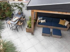 ROUGH-C Lounge Gartenhocker 60x60 cm