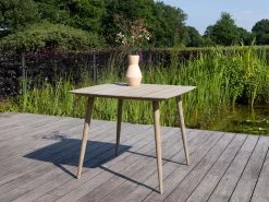 ROUGH-K Gartentisch 90x90x75 cm