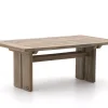 ROUGH-L Garten Lounge Esstisch 160x90x61 cm