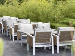 ROUGH-L Garten Lounge Esstisch 160x90x61 cm
