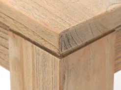 ROUGH-S 220 cm Gartenmöbel-Set mit Bank 5-teilig stapelbar