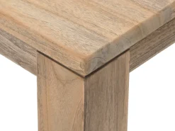 ROUGH-S 220 cm Gartenmöbel-Set mit Bank 5-teilig stapelbar