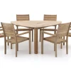 ROUGH-S 170 cm Gartenmöbel-Set 7-teilig stapelbar