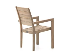 ROUGH-S 170 cm Gartenmöbel-Set 7-teilig stapelbar